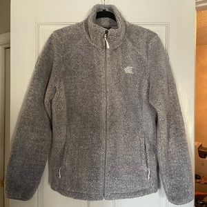 Like New - Women’s Size Large Grey North Face Zip-up